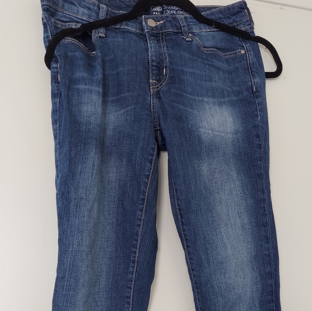 Gap Straight Cuff Jeans
